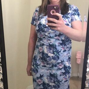 Pink blush maternity dress size large